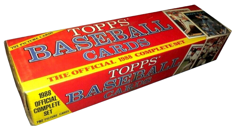 1988 TOPPS BASEBALL MLB COMPLETE SET 792 PICTURE CARDS