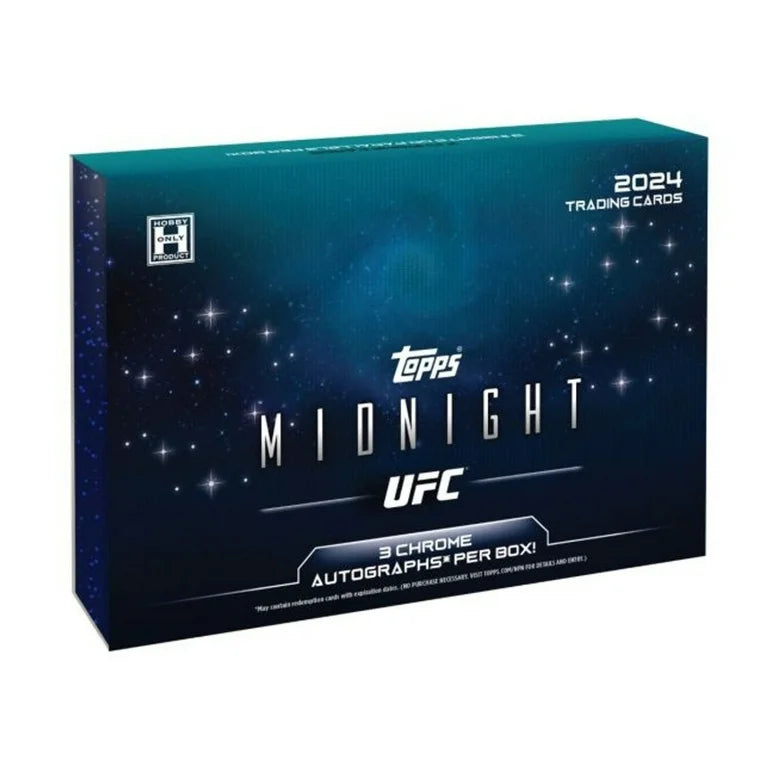 2025 Topps Midnight UFC Hobby Box