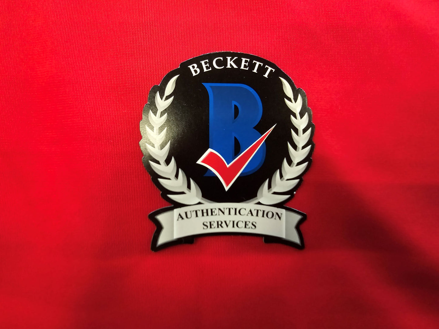 DANE DUNNING TEXAS RANGERS SIGNED RED JERSEY size XL BAS COA