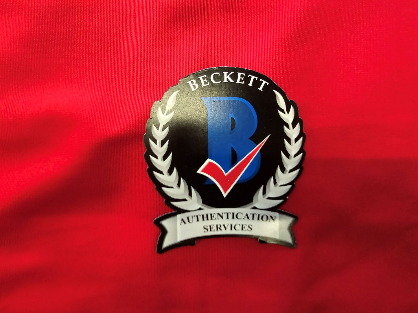 DANE DUNNING TEXAS RANGERS SIGNED RED JERSEY size XL BAS COA