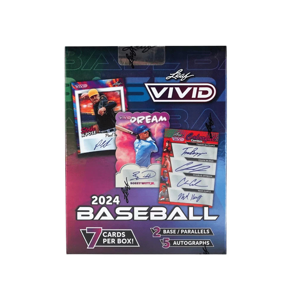 2024 Leaf Vivid Baseball Hobby Box