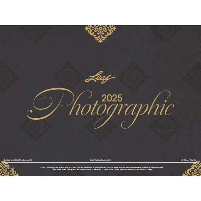 2025 Leaf Photographic Box