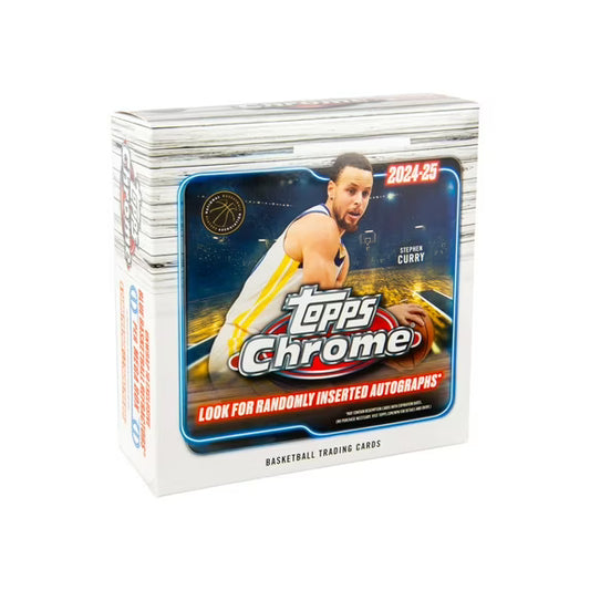 2024/25 Topps Chrome Basketball Mega Box