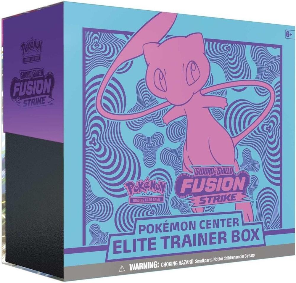 2021 Pokemon - SWSH: Fusion Strike Pokemon Center Elite Trainer Box SEALED