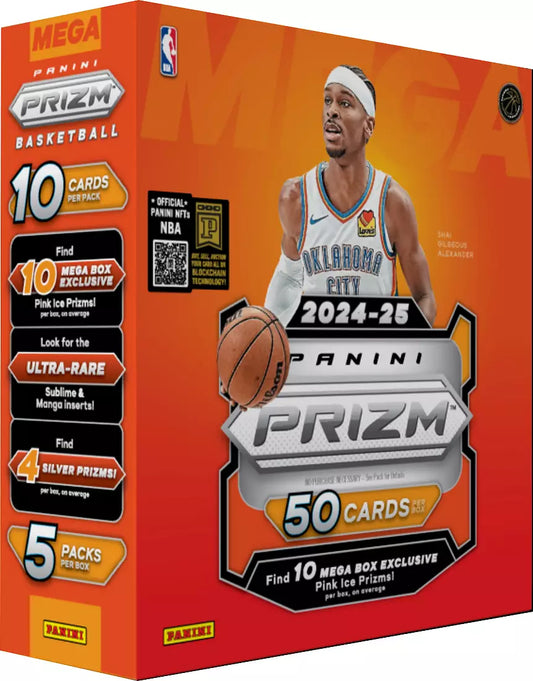 2024/25 Panini Prizm Basketball Mega Box