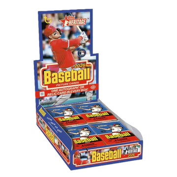 2026 TOPPS HERITAGE BASEBALL HOBBY BOX