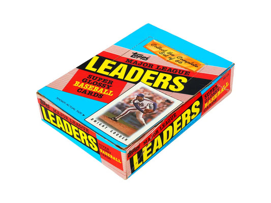 1986 Topps Major League Leaders Super Glossy Mini Baseball Cards New Wax Box