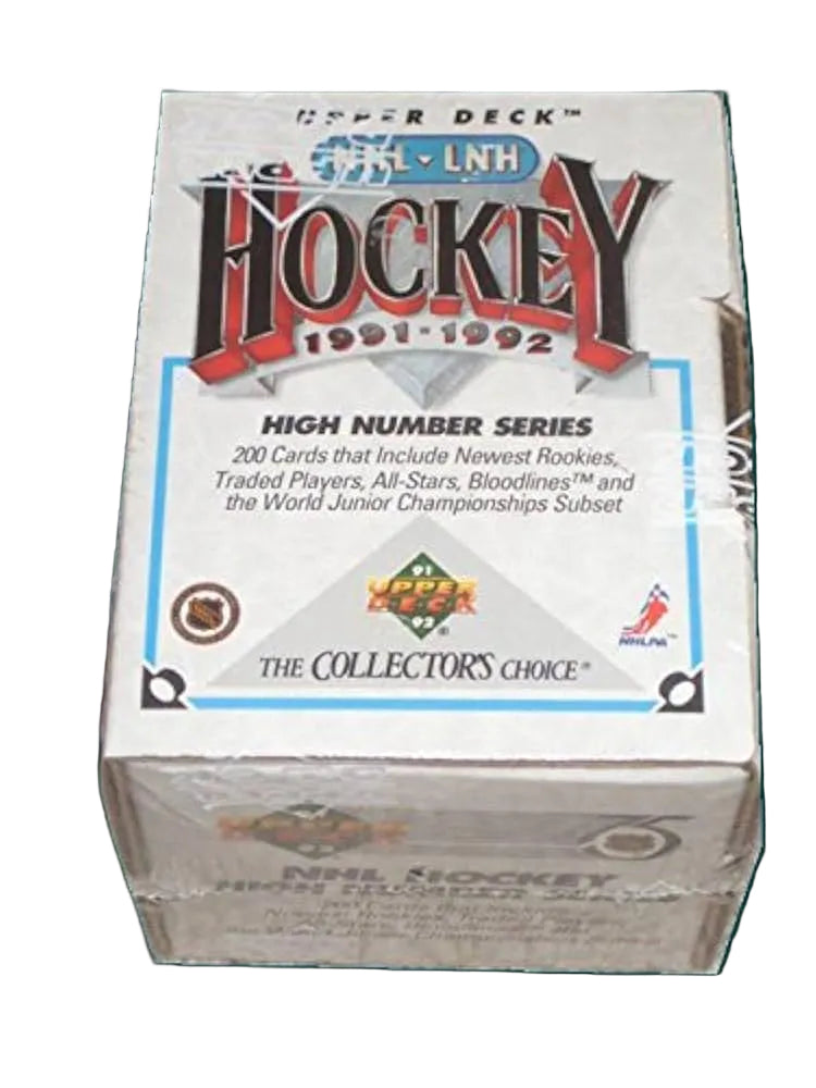 Upper Deck NHL Hockey 1991-1992 High Number Series Box Factory Sealed 200 Cards