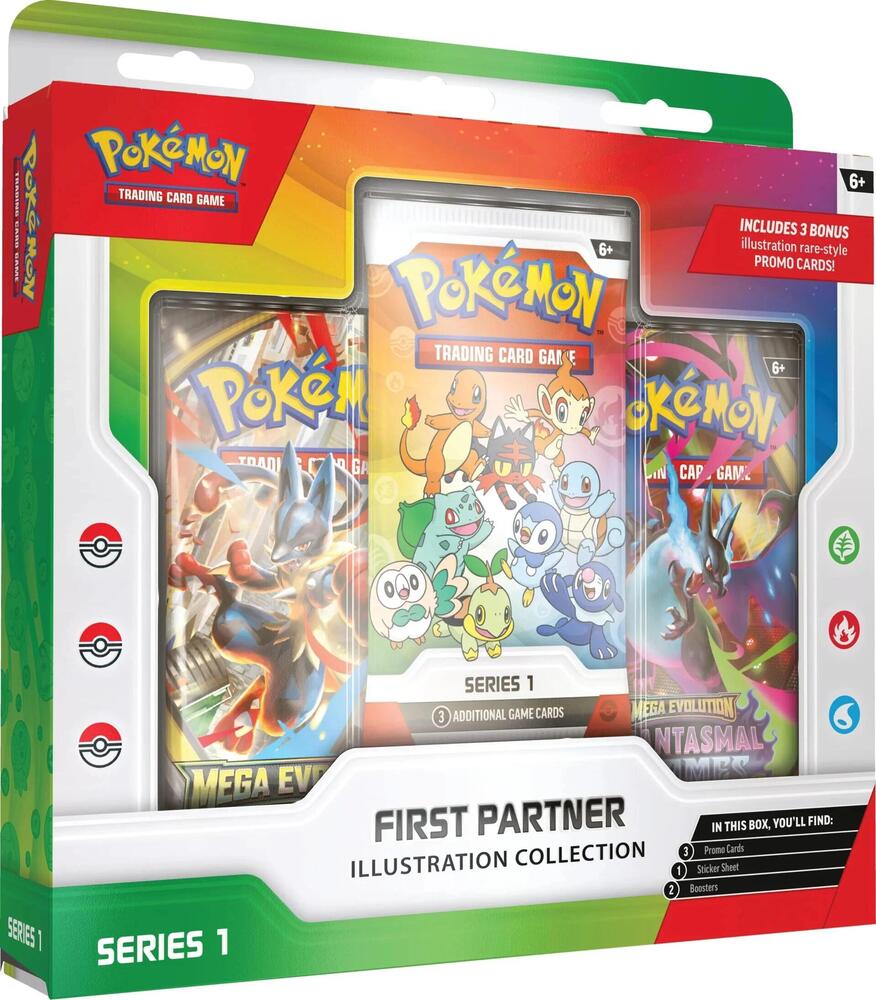 2026 Pokemon - First Partner Illustration Collection (Series 1)