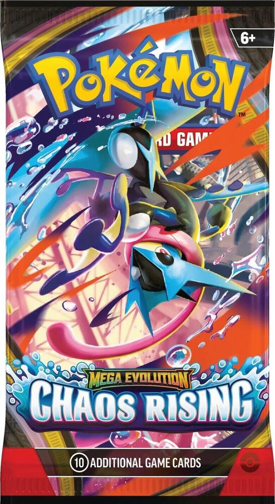 2026 Pokemon - Mega Evolution: Chaos Rising Single Pack