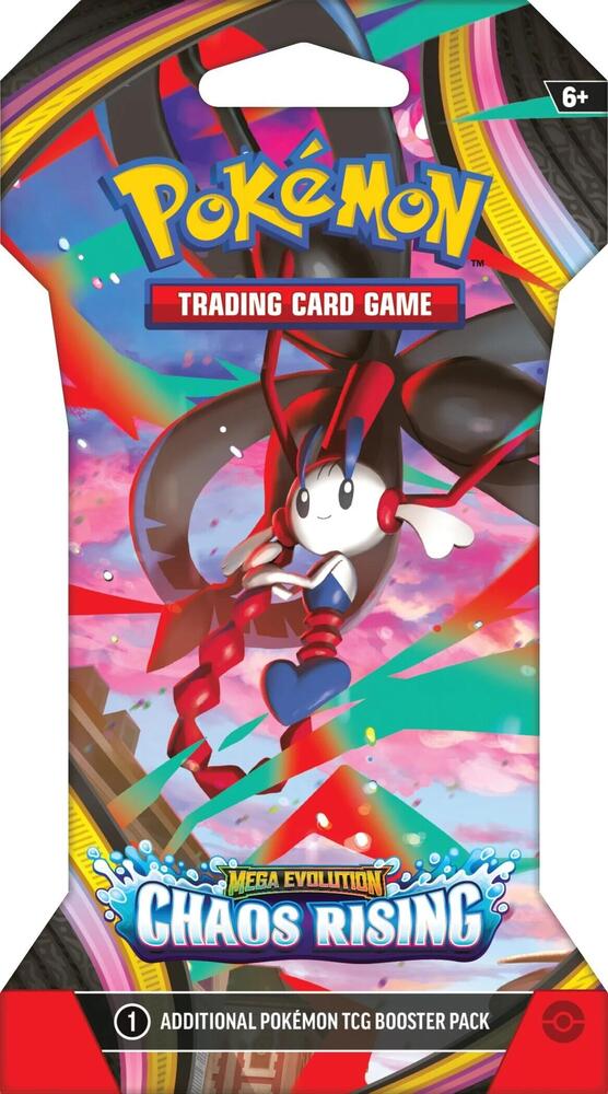 2026 Pokemon - Mega Evolution: Chaos Rising Single Sleeved Pack