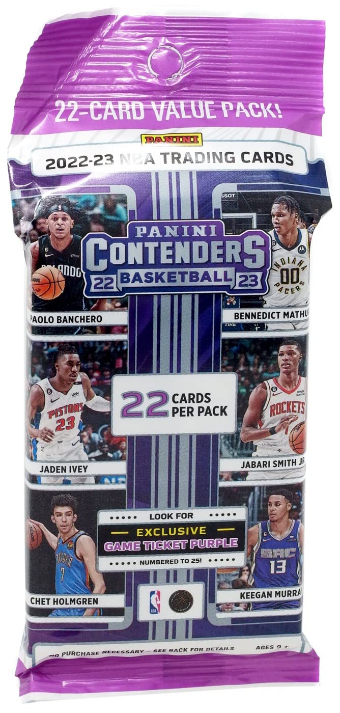 2022-23 Panini Contenders Basketball Value Pack