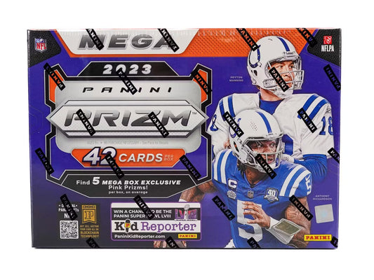 2023 Panini Prizm Football Mega Box (Pink Prizms)