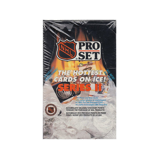 1990-91 PRO SET NHL HOCKEY SERIES 2 FACTORY SEALED WAX BOX OF 36 PACKS