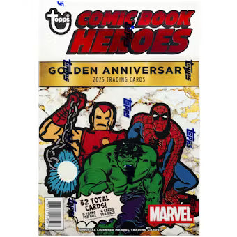 2025 Marvel Comic Book Heroes 1975 Golden Anniversary Hobby Box