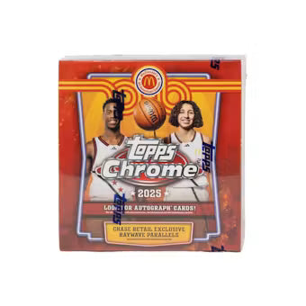 2025 Topps Chrome McDonald's All American Basketball Mega Box