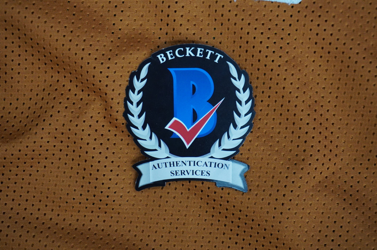 JORDAN SHIPLEY TEXAS UT LONGHORNS SIGNED JERSEY BAS COA