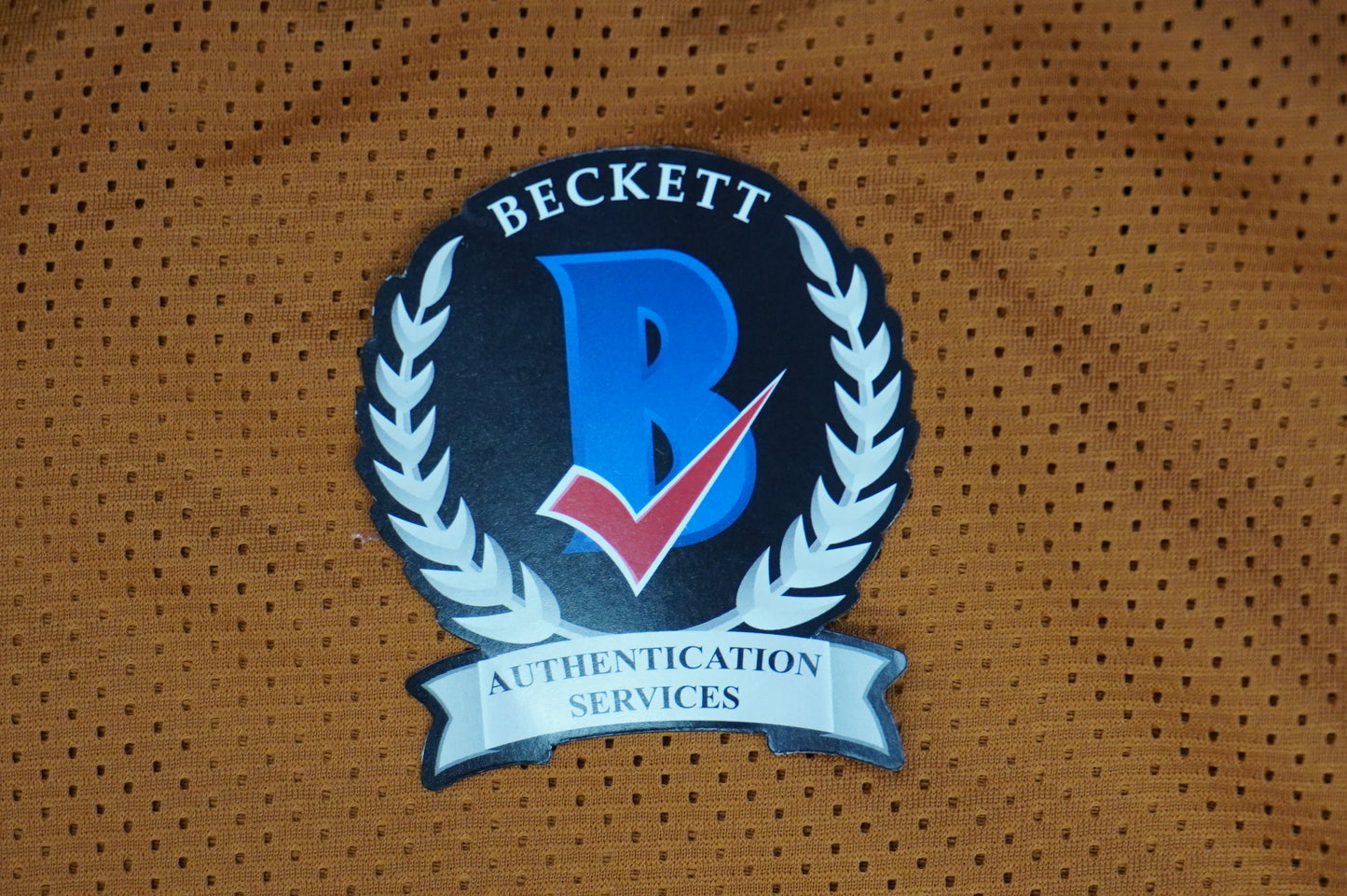 JORDAN SHIPLEY TEXAS UT LONGHORNS SIGNED JERSEY BAS COA