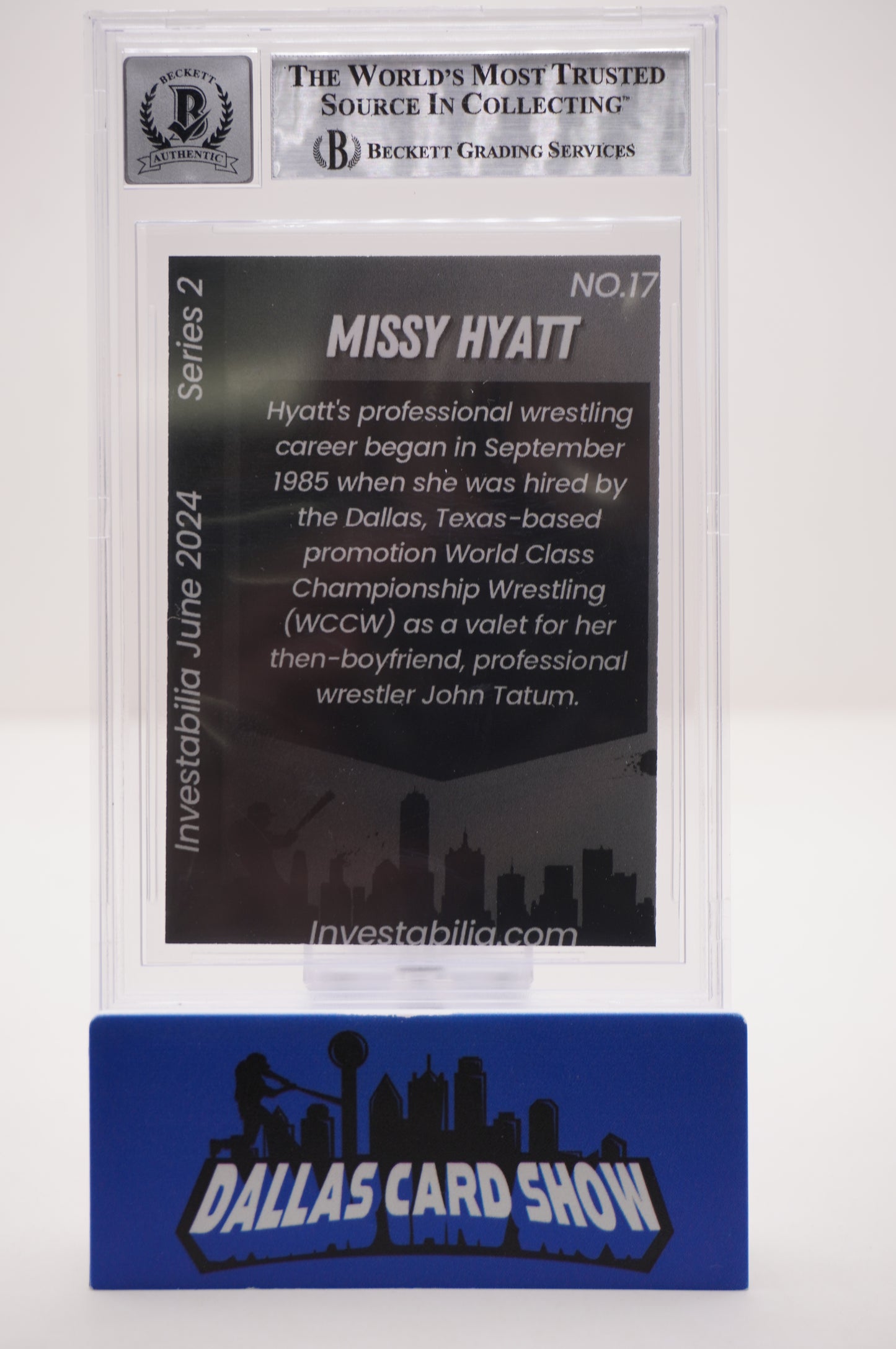 2024 JUNE INVESTABILIA SERIES 2 #17 MISSY HYATT BAS AUTHENTIC AUTO