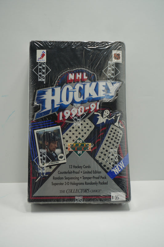 1990-91 Upper Deck NHL Hockey Sealed Box