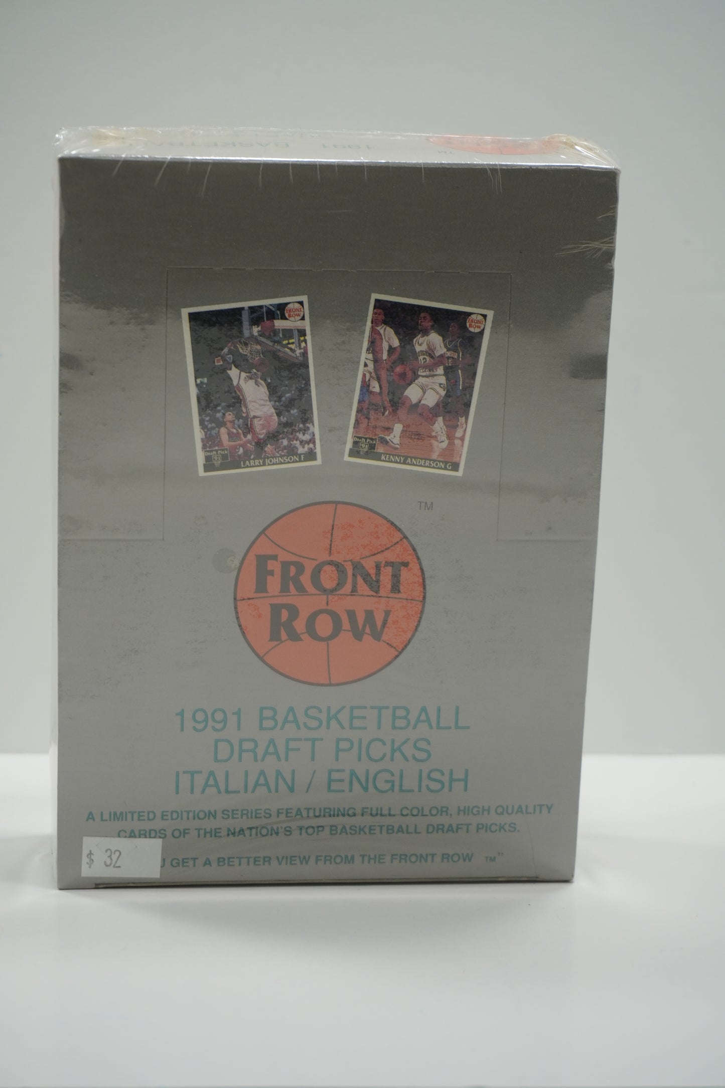 1991 Front Row Basketball Draft Picks Italian/English