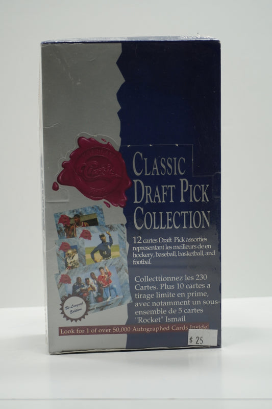 1991 CLASSIC Draft Pick Collection 4 SPORT Cards Factory Sealed BOX 36 Packs