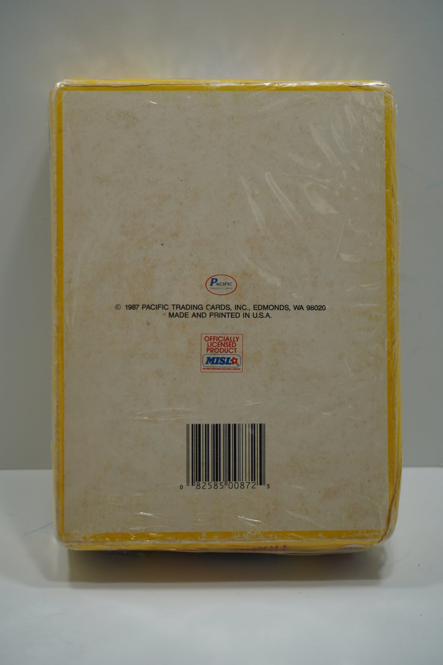 1987 Pacific MISL Major Indoor Soccer Leagie Premiere Issue