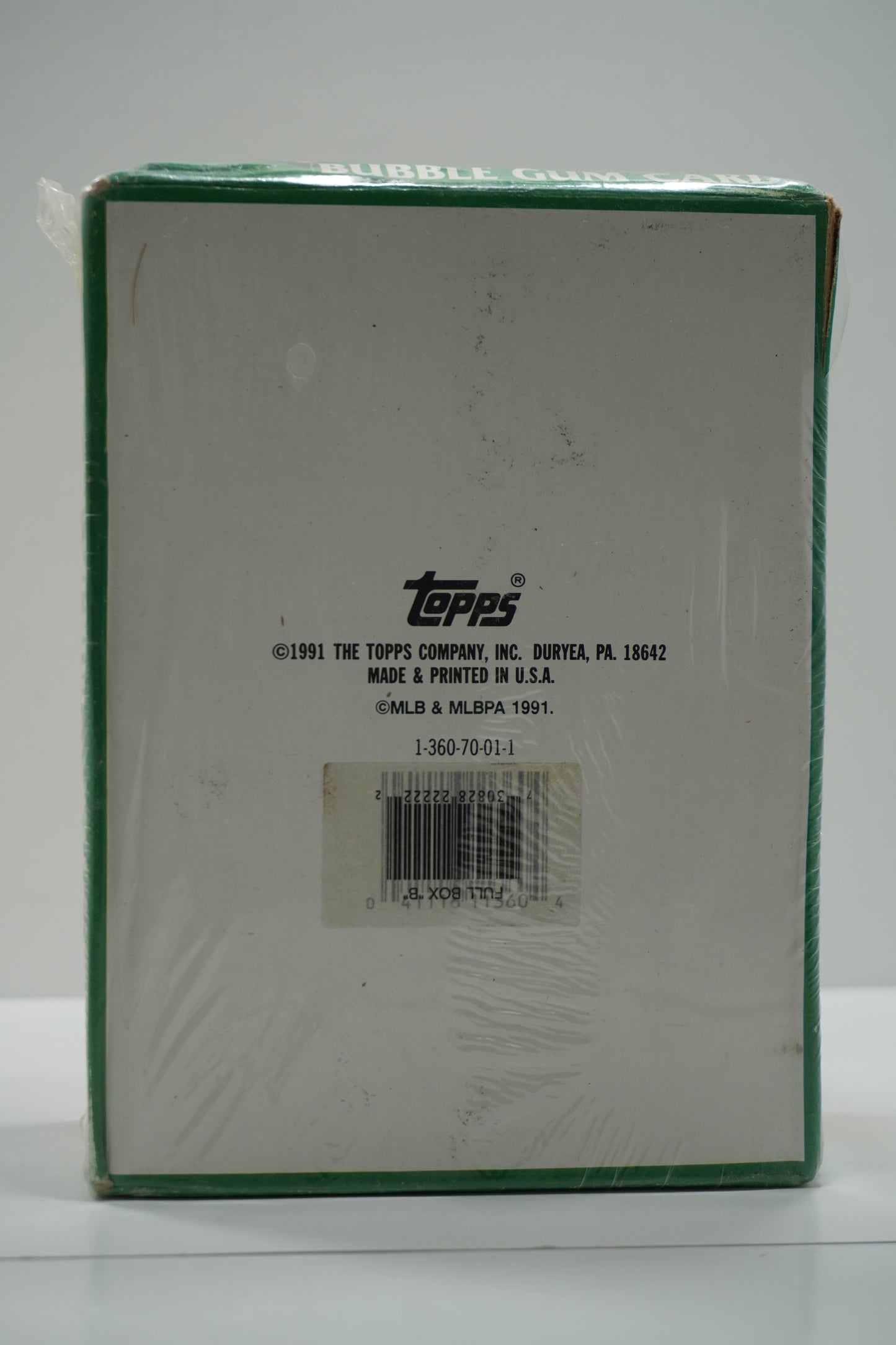 1991 Bowman Baseball Factory Sealed Wax Box (36 Wax Packs)