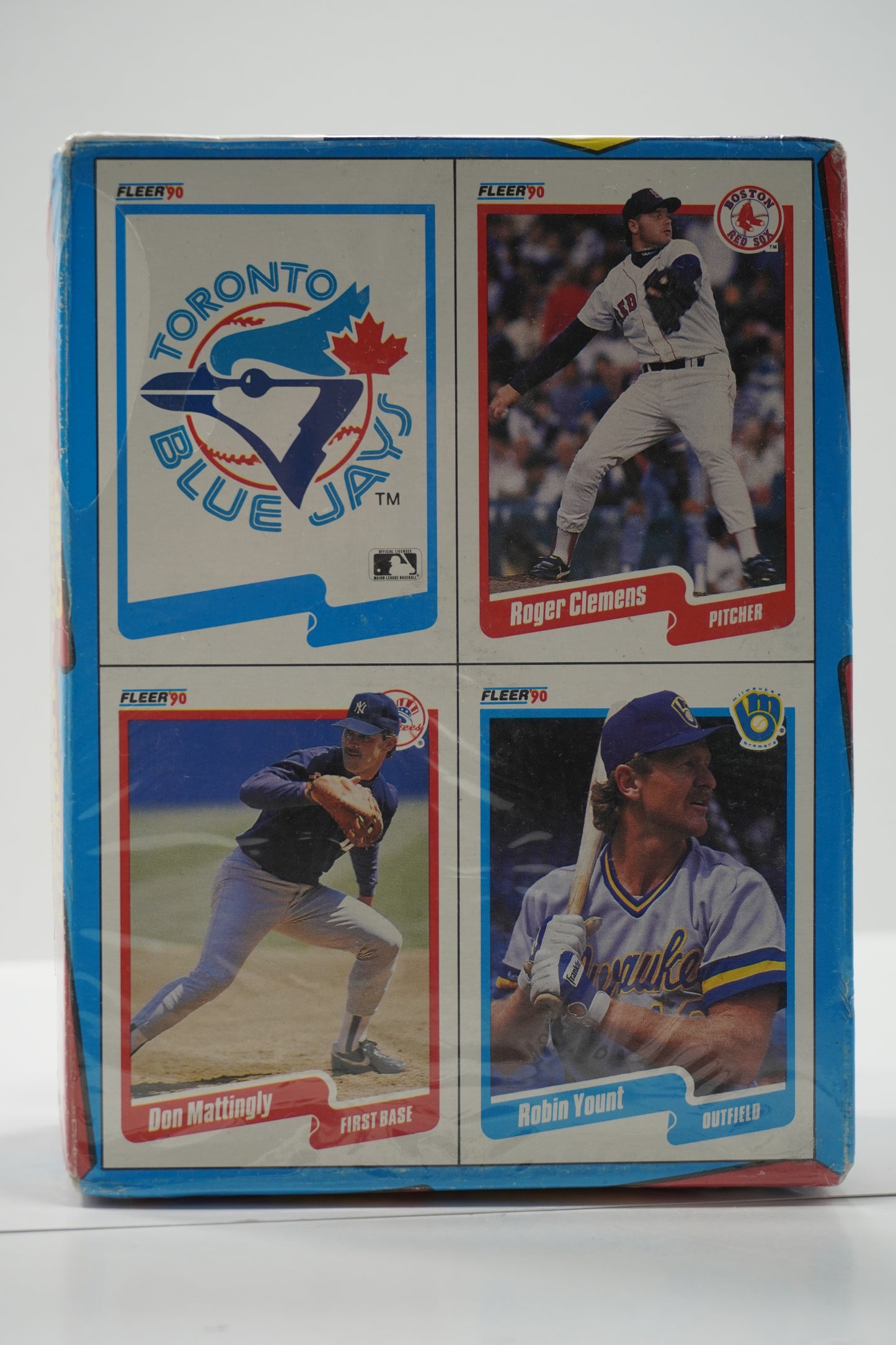 1990 Fleer Baseball Wax Box - 36 Factory Sealed Packs