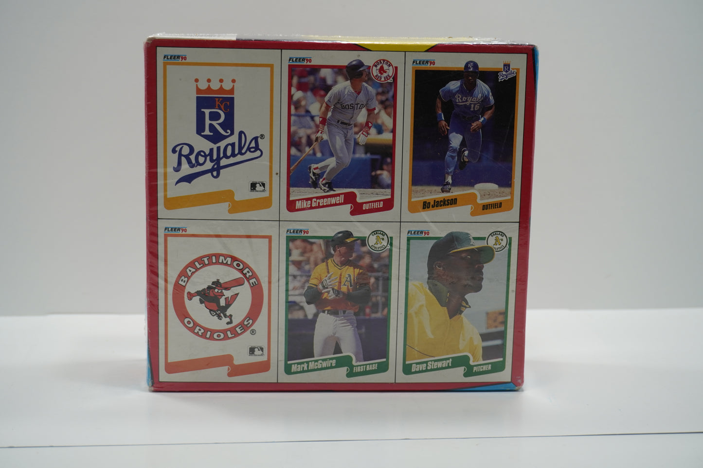 1990 FLEER BASEBALL UNOPENED BOXES 24 ct SEALED CELLO PACK BOX
