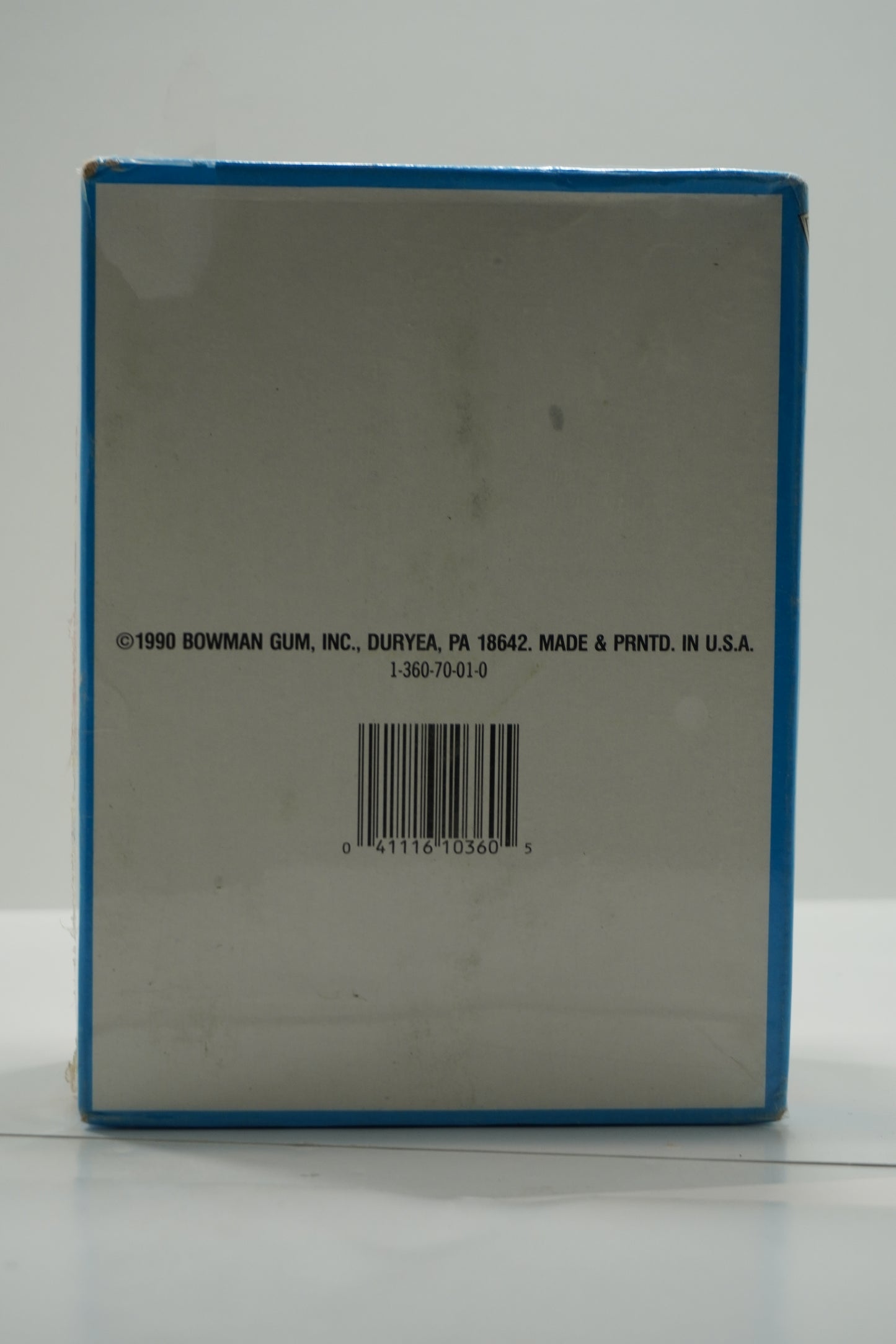 1990 Bowman Baseball Wax Box 36 Packs Factory Sealed Box