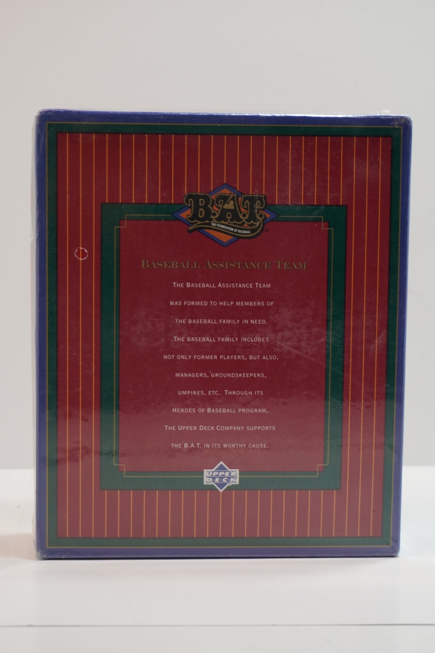 1993 Upper Deck All-Time Heroes of Baseball Unopened Wax Box Mantle Ruth Cobb
