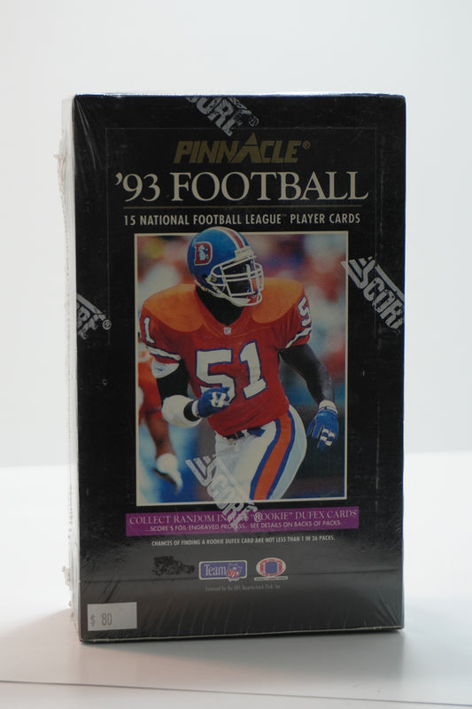 1993 Pinnacle Football Hobby Box Factory Sealed Bettis Bledsoe RC