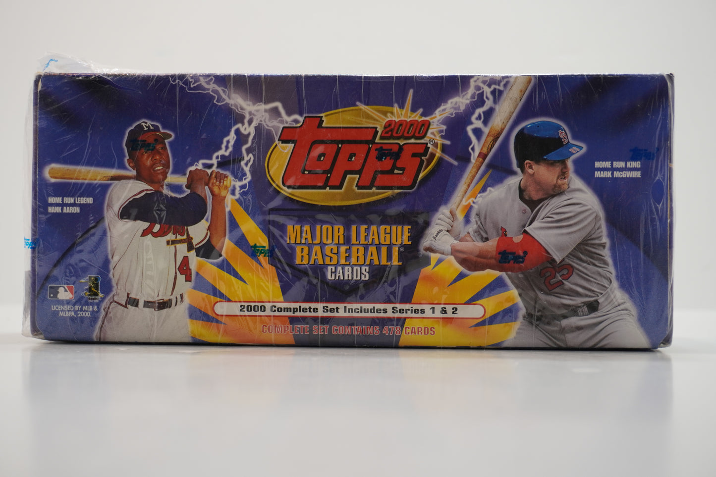 2000 Topps Major League Baseball Cards Complete Set Series 1 & 2 Sealed