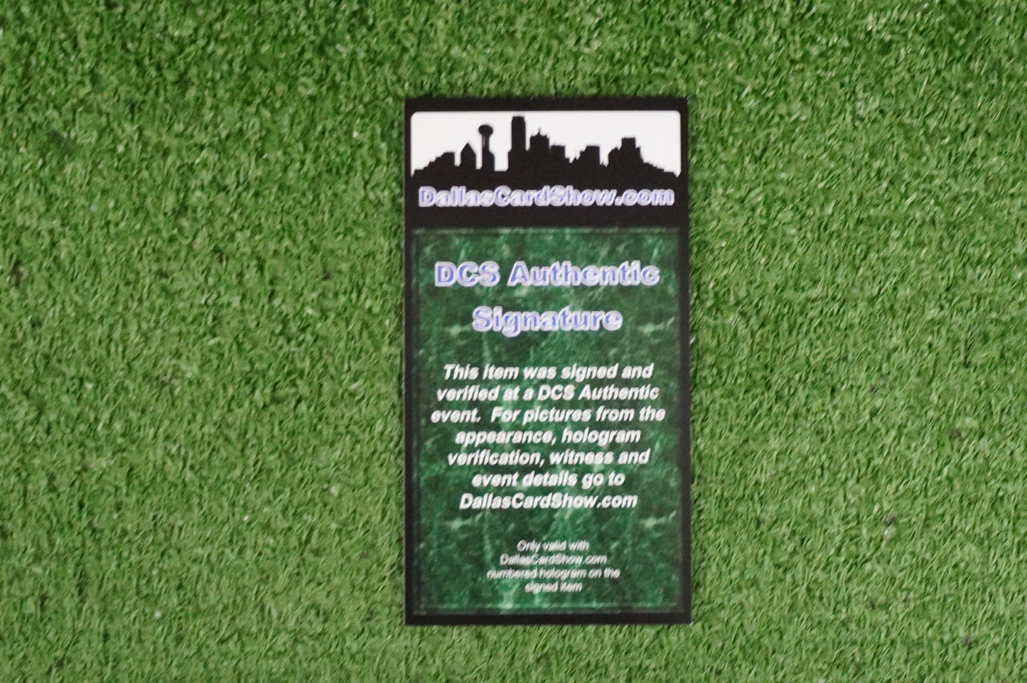 JOHN NORD THE BARBARIAN SIGNED 8x10 PHOTO Dallas Card Show DCS COA