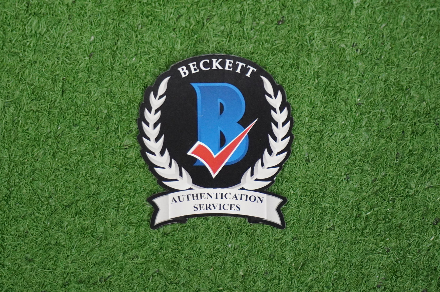 KEVIN VON ERICH SIGNED WRESTLING YELLOW and BLUE TRUNKS BAS COA