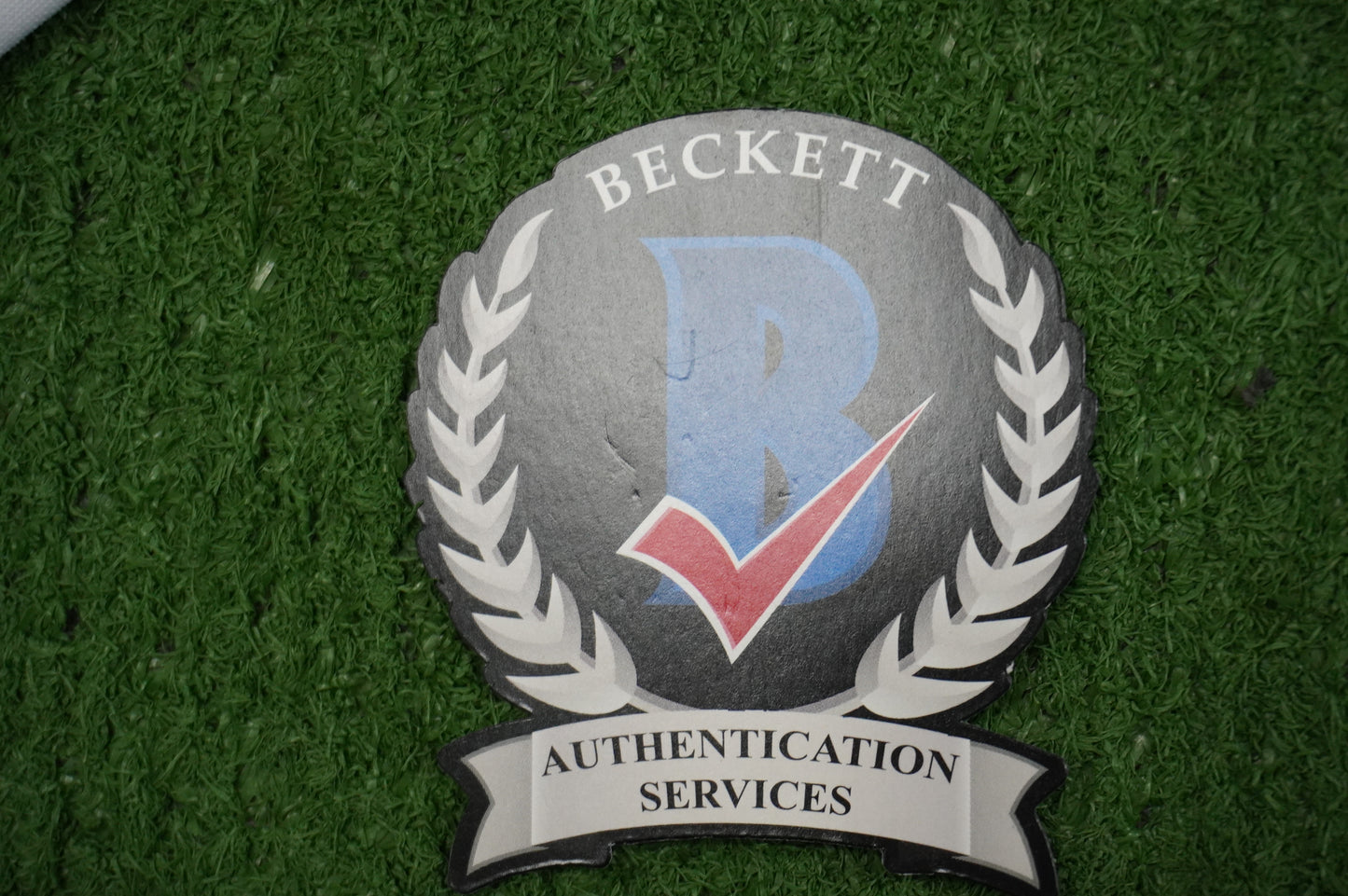 KEVIN VON ERICH SIGNED WHITE WRESTLING TRUNKS BAS COA