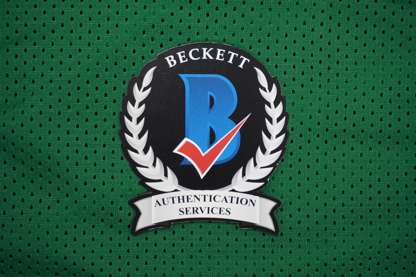 KEVIN VON ERICH ADKISSON NORTH TEXAS MEAN GREEN SIGNED JERSEY Size XL BAS