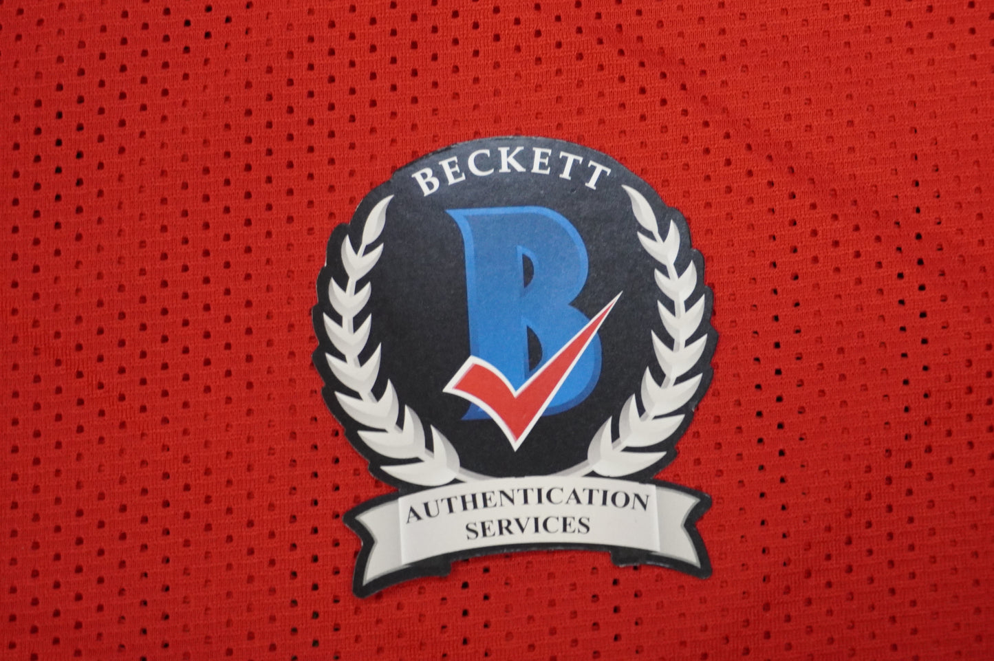PAT PATRICK MAHOMES SR SIGNED JERSEY KC CHIEFS w/The OG Who'sYourDaddy BAS