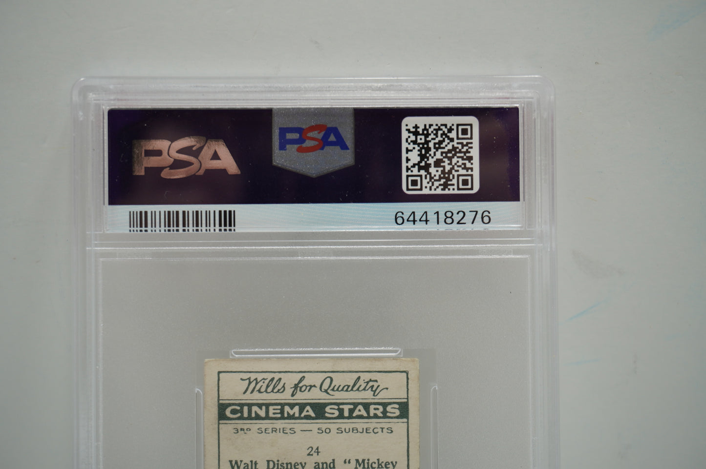 1931 Disney Mickey Mouse PSA 3