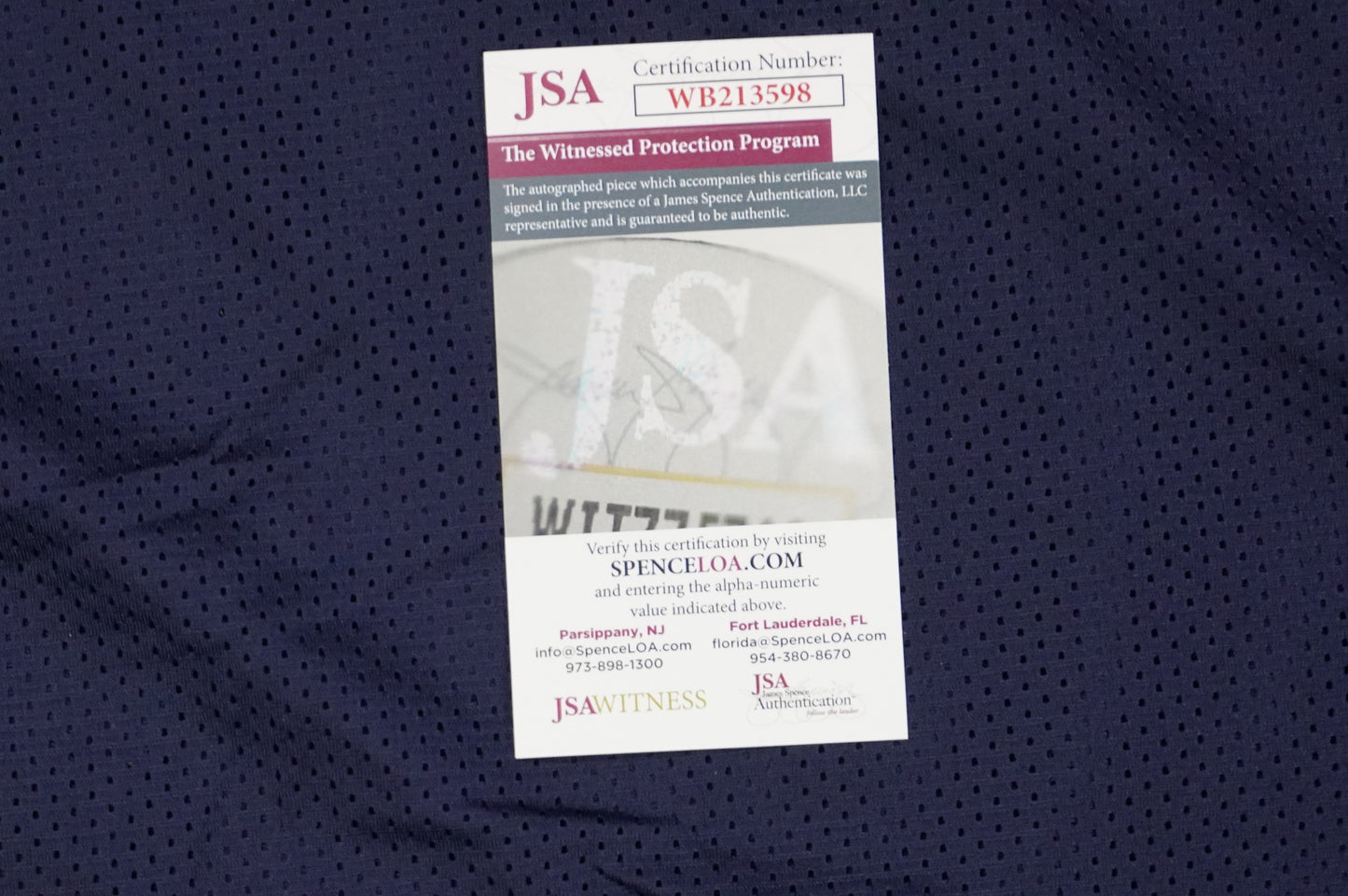 KEVIN SMITH DALLAS COWBOYS SIGNED Blue JERSEY Texas A&M Aggies w/INSCs XL JSA