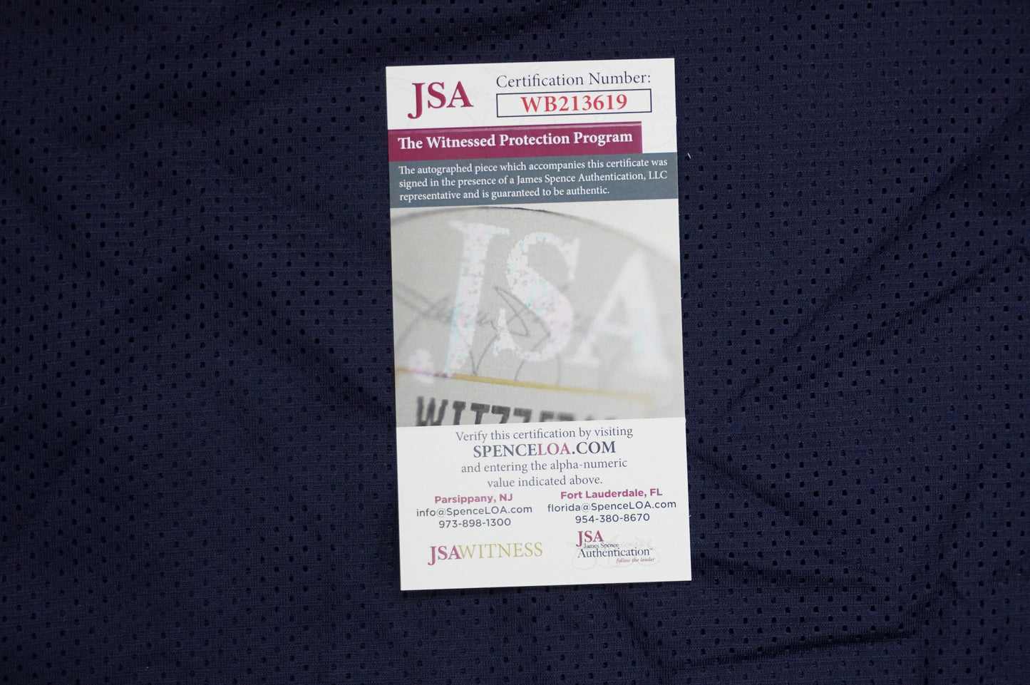 KEVIN SMITH DALLAS COWBOYS SIGNED Blue JERSEY Texas A&M Aggies w/INSCs XL JSA