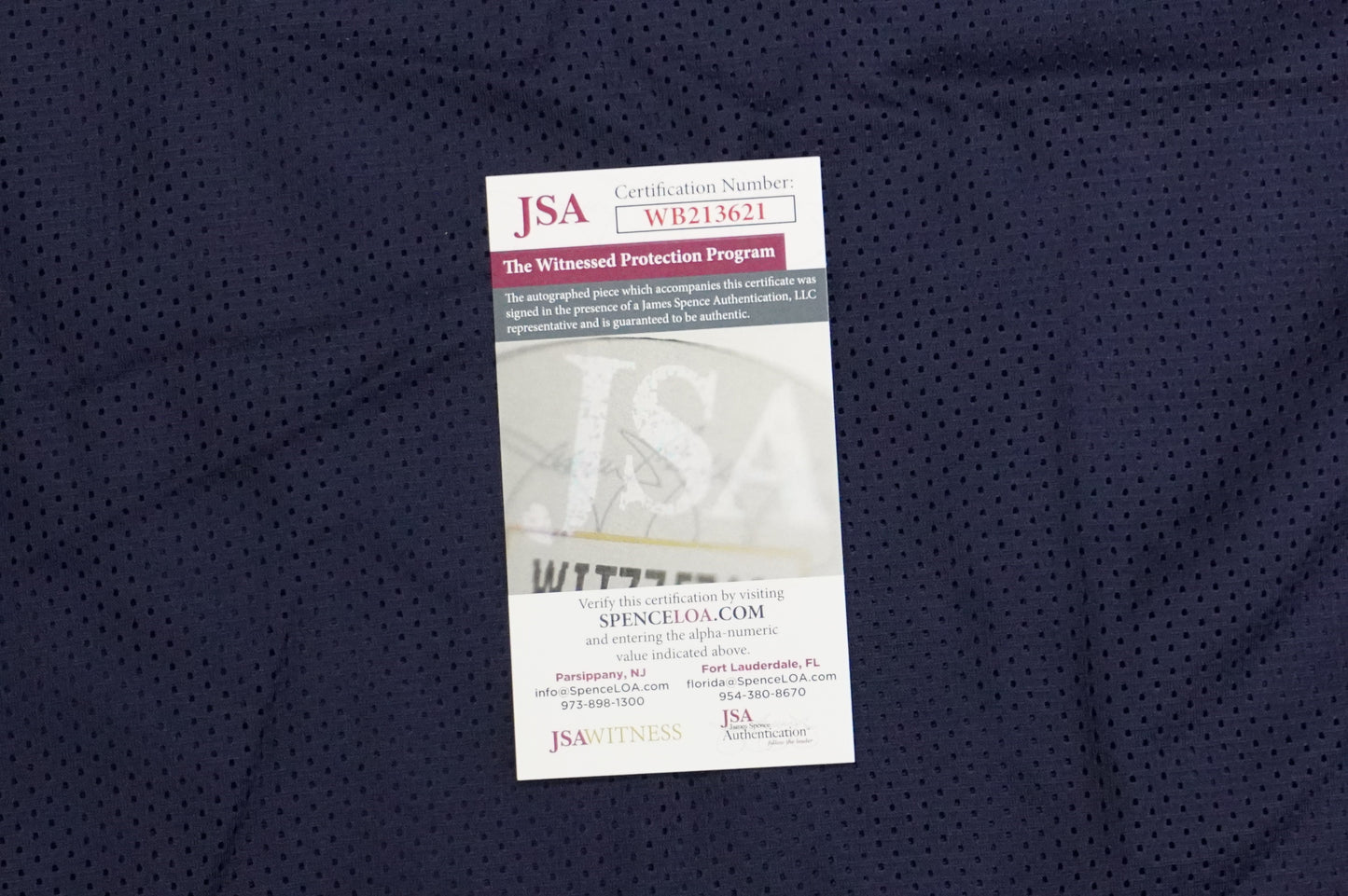 KEVIN SMITH DALLAS COWBOYS SIGNED Blue JERSEY Texas A&M Aggies w/INSCs 3XL JSA