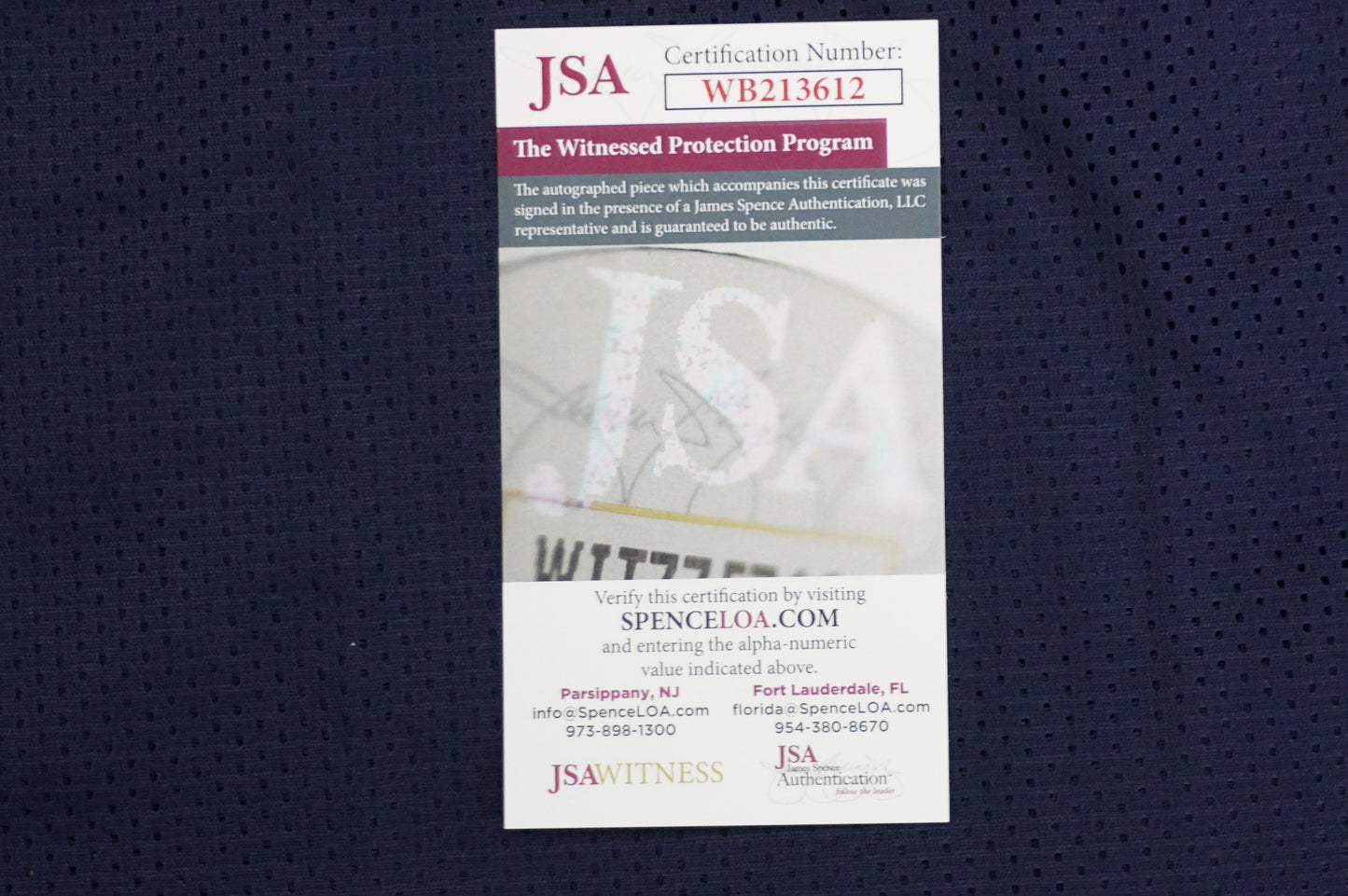 KEVIN SMITH DALLAS COWBOYS SIGNED Blue JERSEY Texas A&M Aggies w/INSCs 3XL JSA