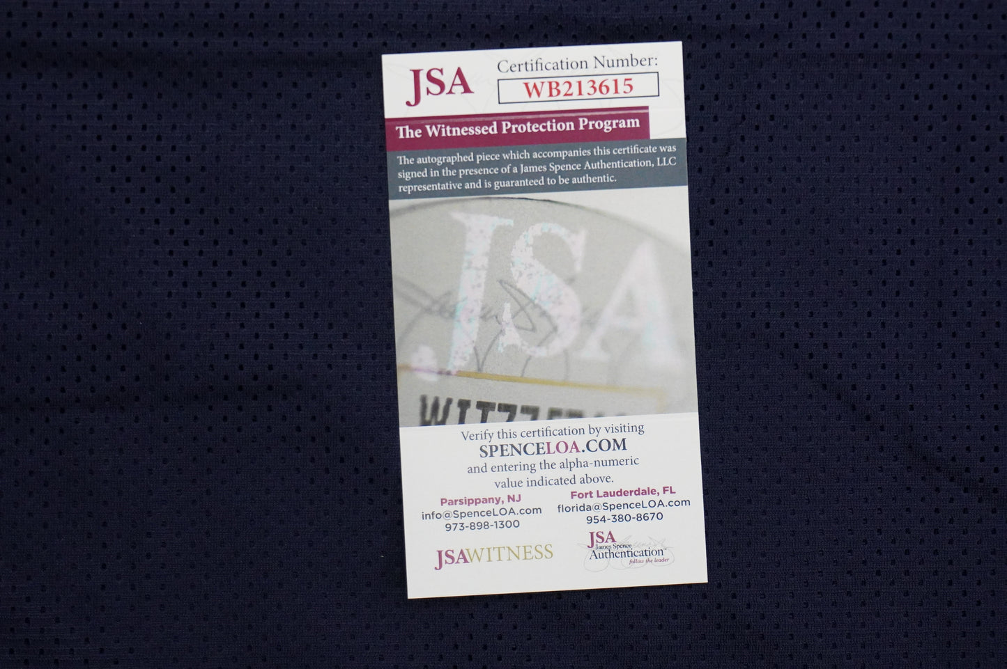 KEVIN SMITH DALLAS COWBOYS SIGNED Blue JERSEY Texas A&M Aggies w/INSCs 2XL JSA