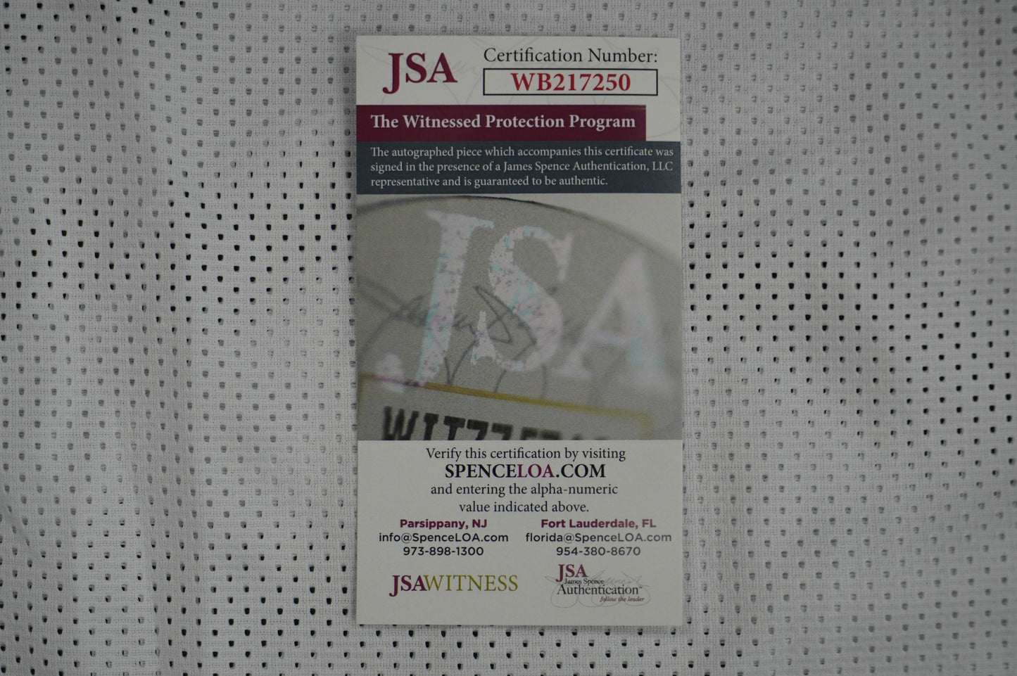 FELIX JONES DALLAS COWBOYS SIGNED JERSEY Razorbacks w/GoCowboys XL JSA