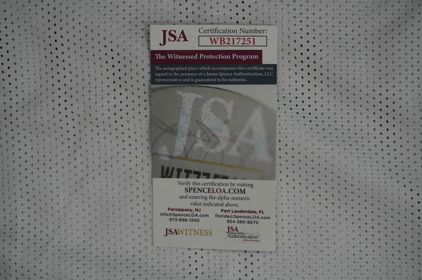 FELIX JONES DALLAS COWBOYS SIGNED JERSEY Razorbacks w/GoCowboys XL JSA