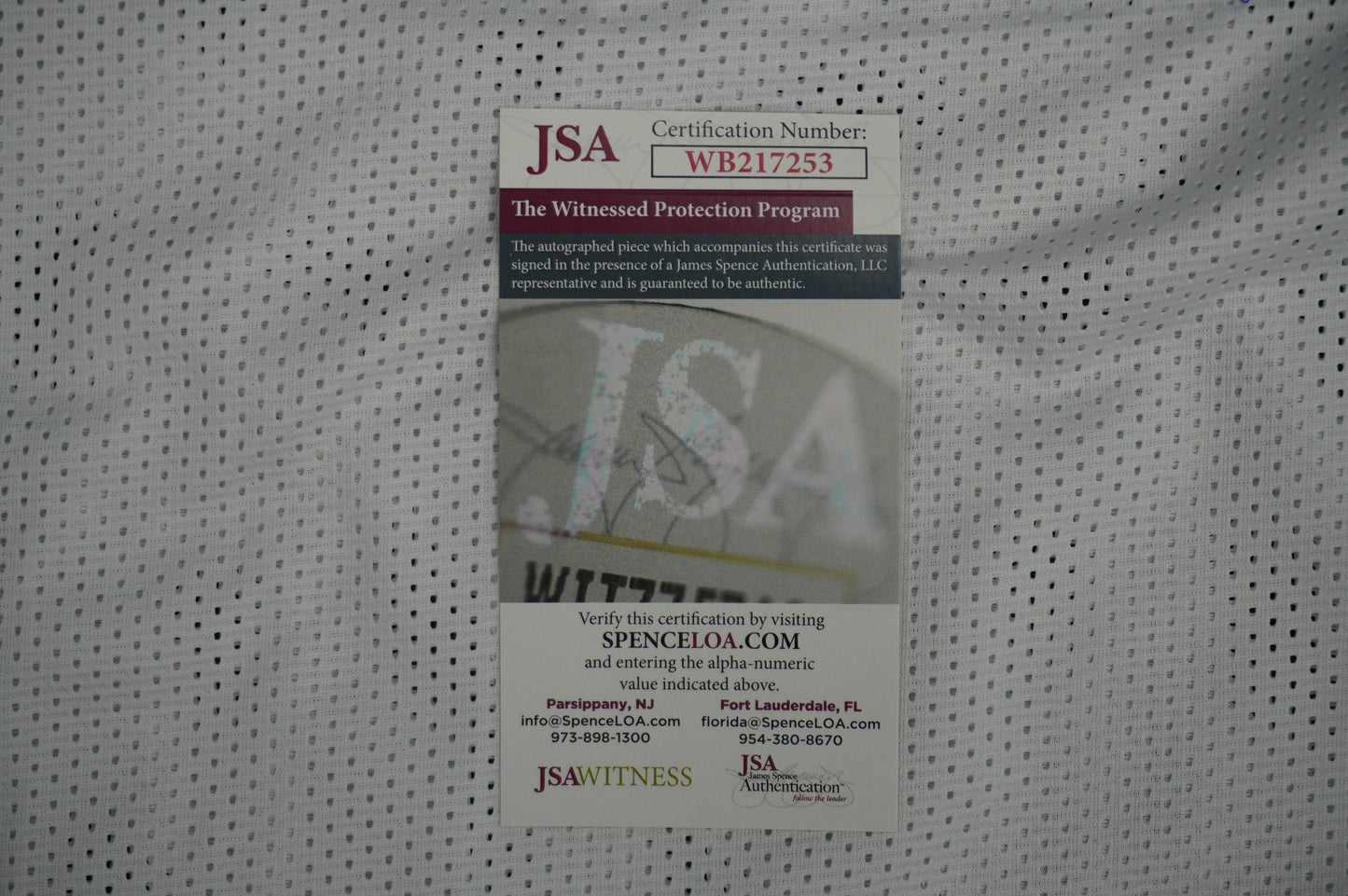 FELIX JONES DALLAS COWBOYS SIGNED JERSEY Razorbacks w/GoCowboys XL JSA