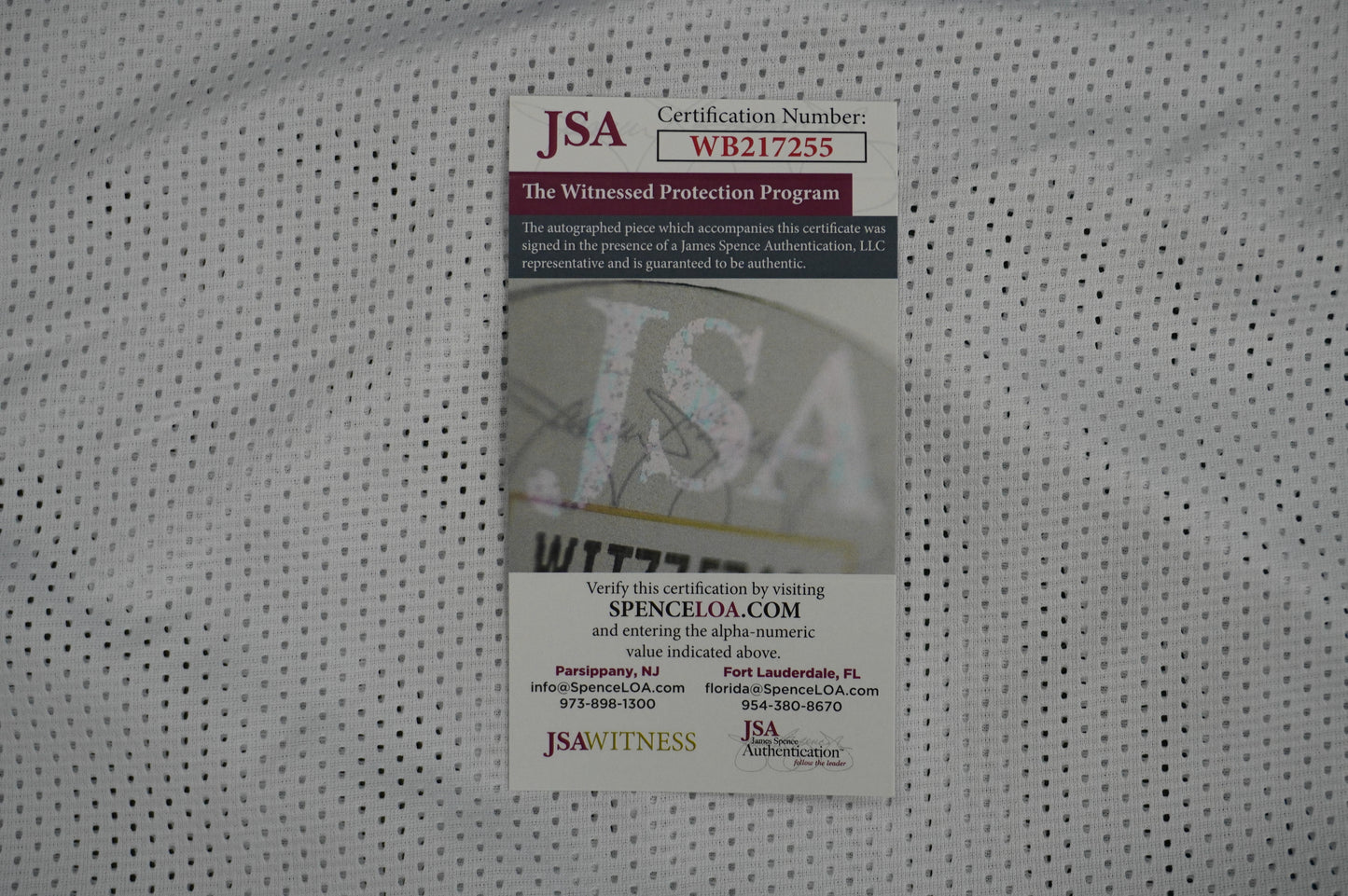 FELIX JONES DALLAS COWBOYS SIGNED JERSEY Razorbacks w/GoCowboys XL JSA