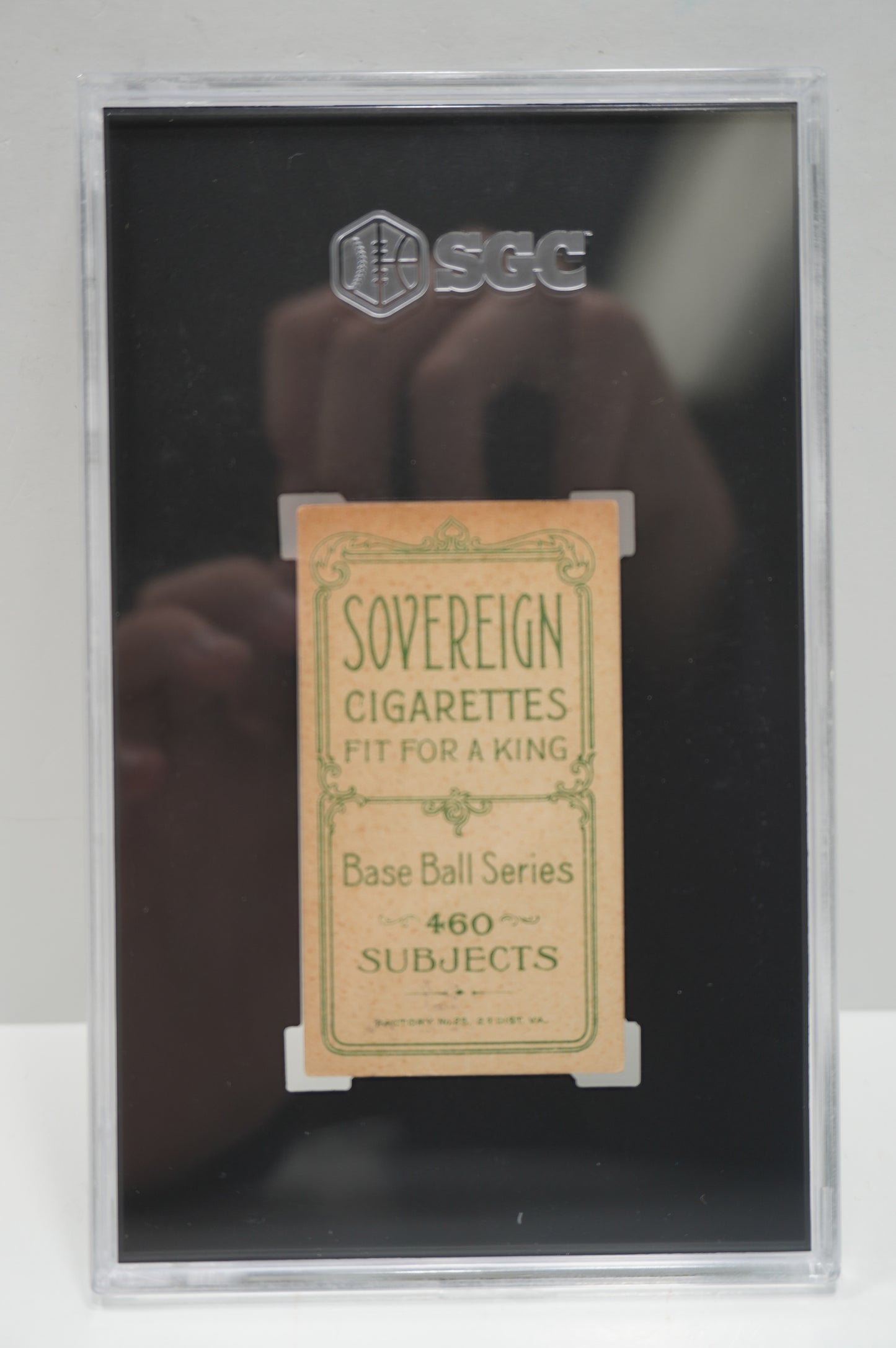 1911 Sovereign Cigarettes T206 Doc Crandall Portrait, With Cap SGC 4.5
